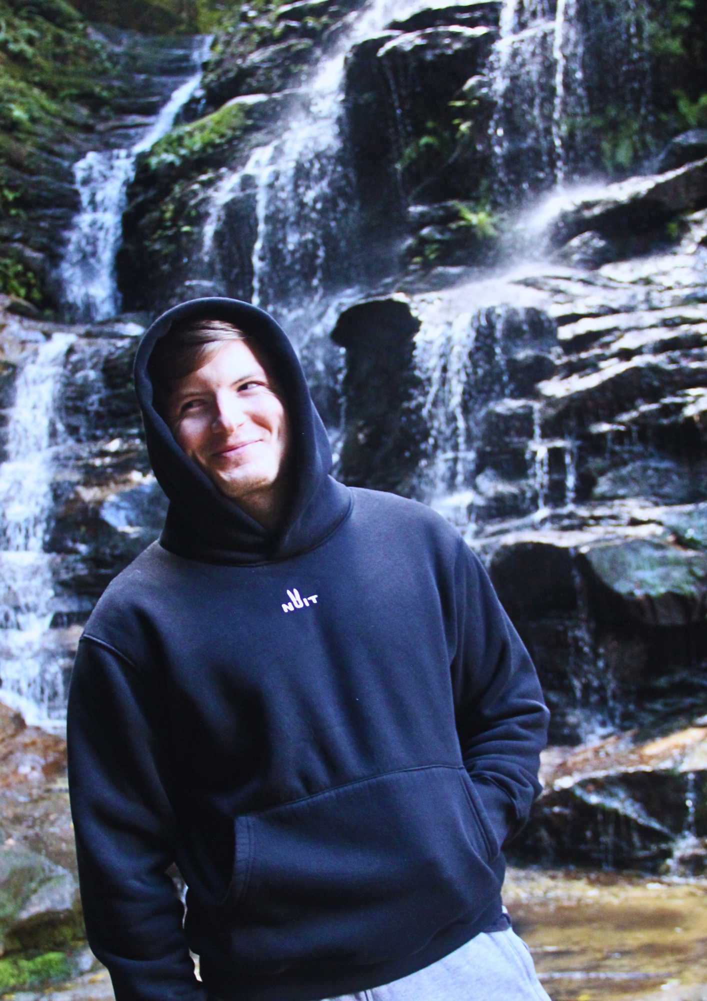 Original Thermal Hoodie - Obsidian Black