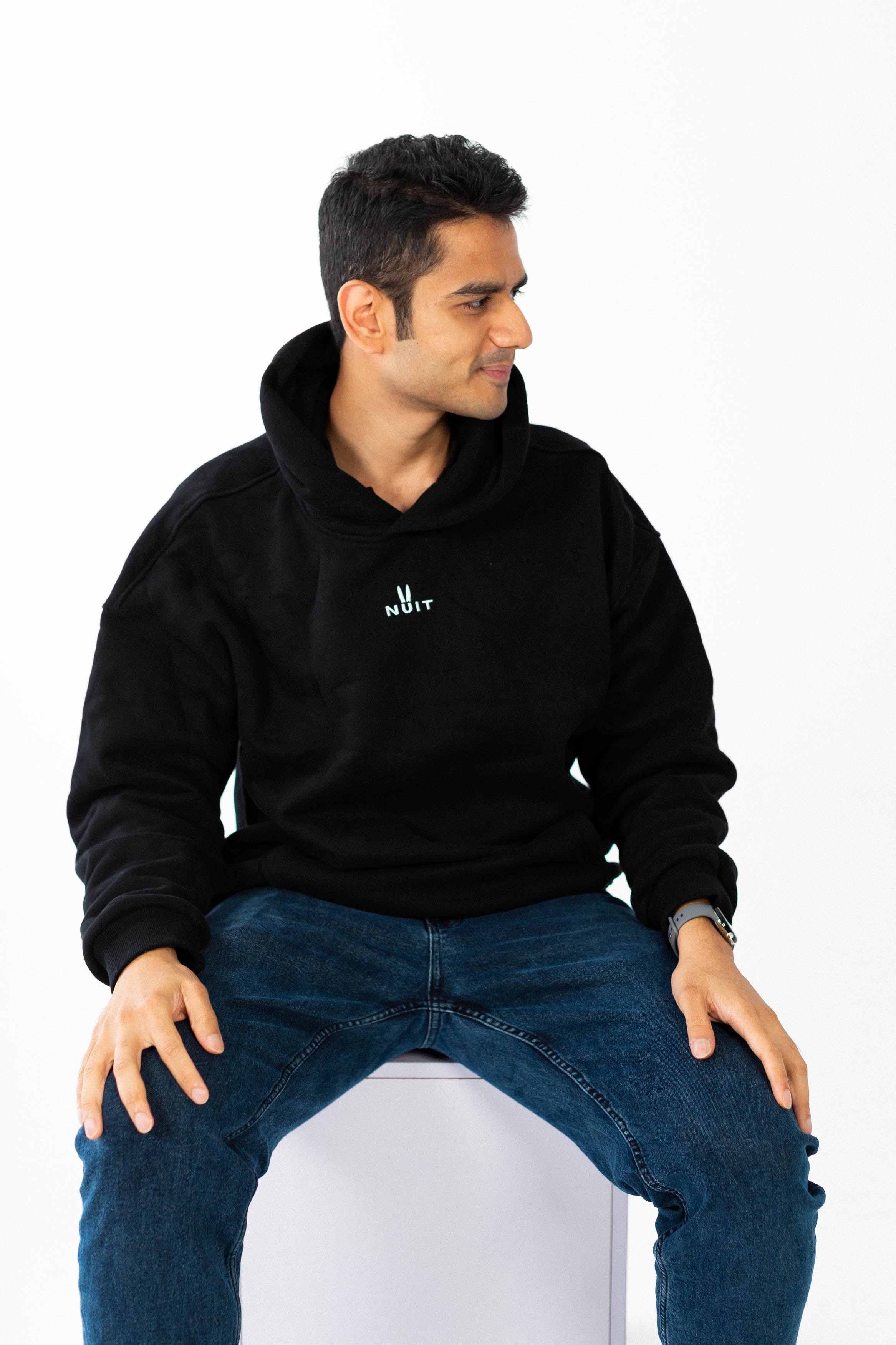 Original Thermal Hoodie - Obsidian Black