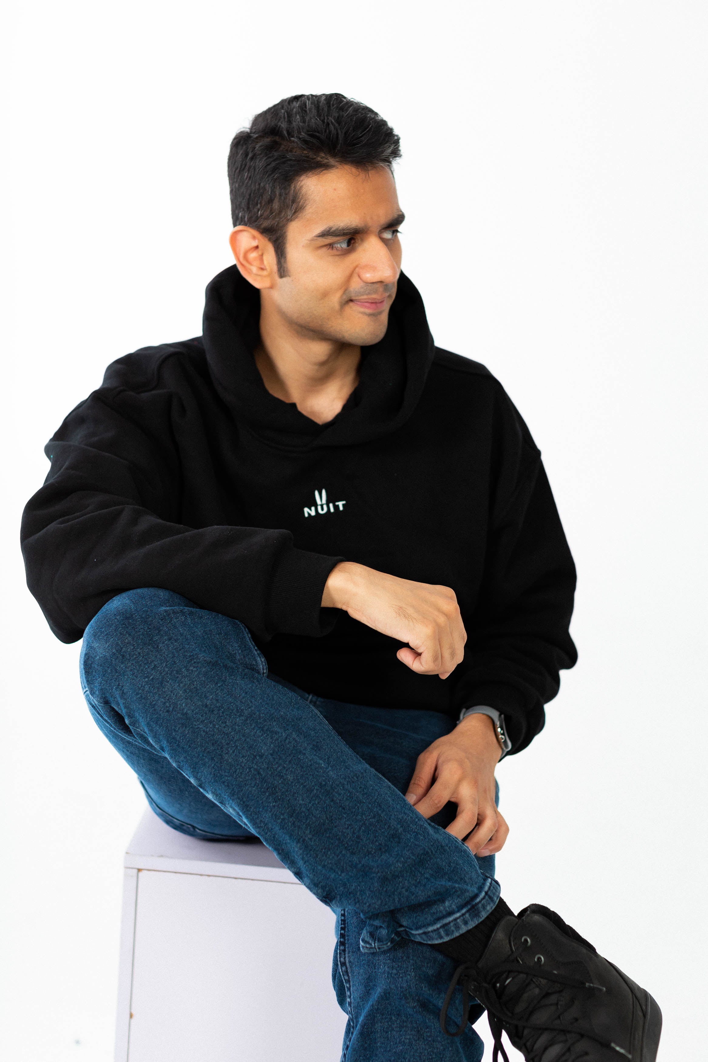Original Thermal Hoodie - Obsidian Black