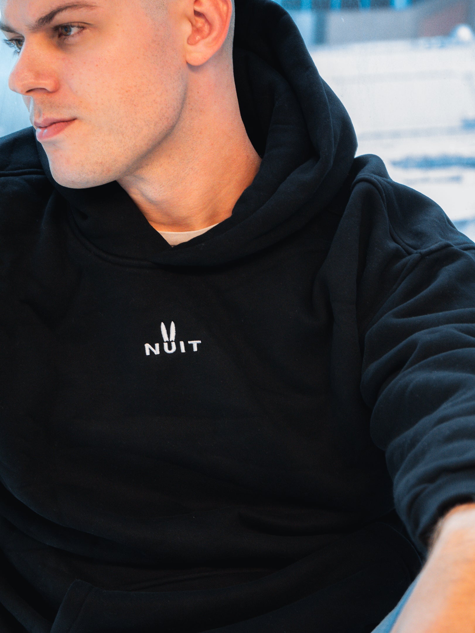 Original Thermal Hoodie - Obsidian Black