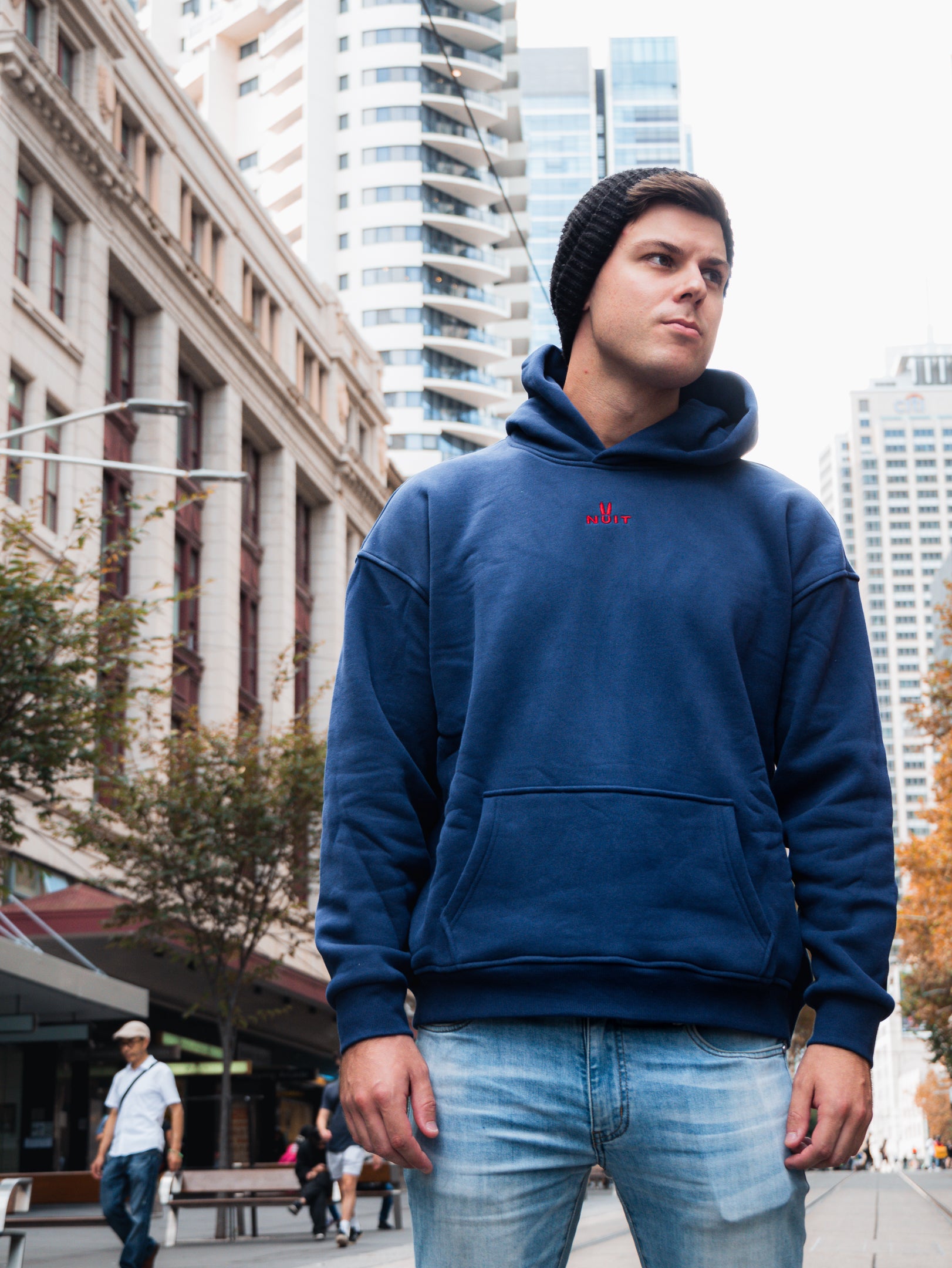 Original Thermal Hoodie - Midnight Blue