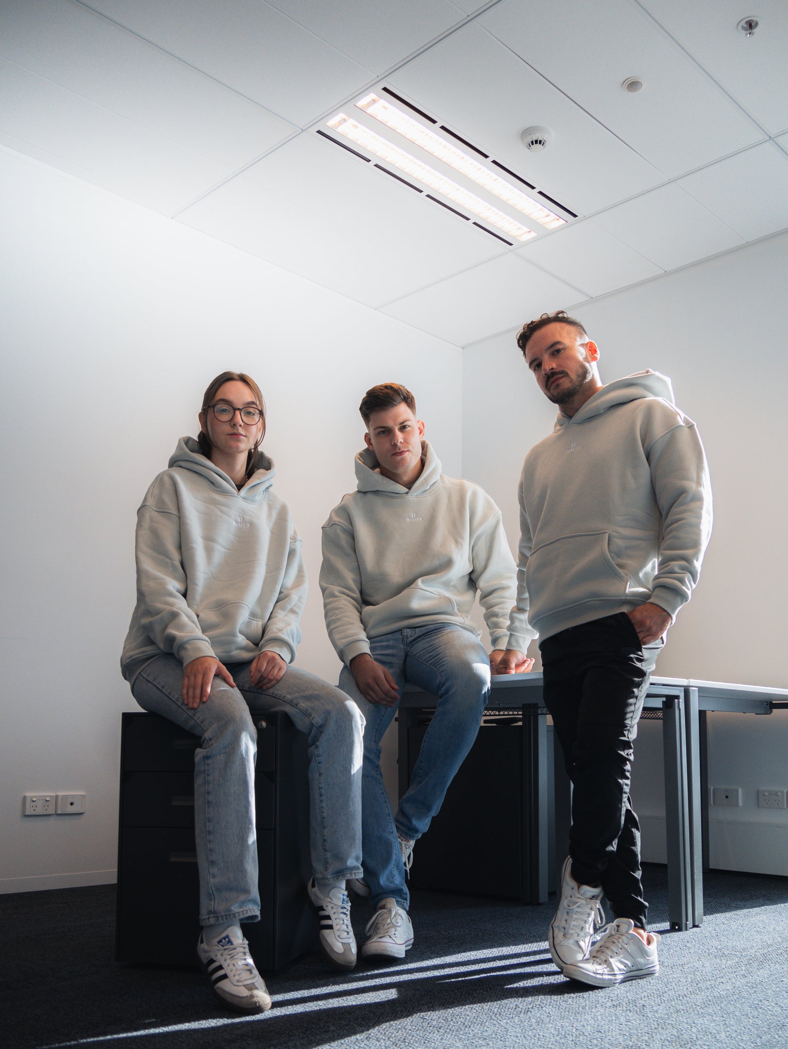 Original Thermal Hoodie - Limestone Grey
