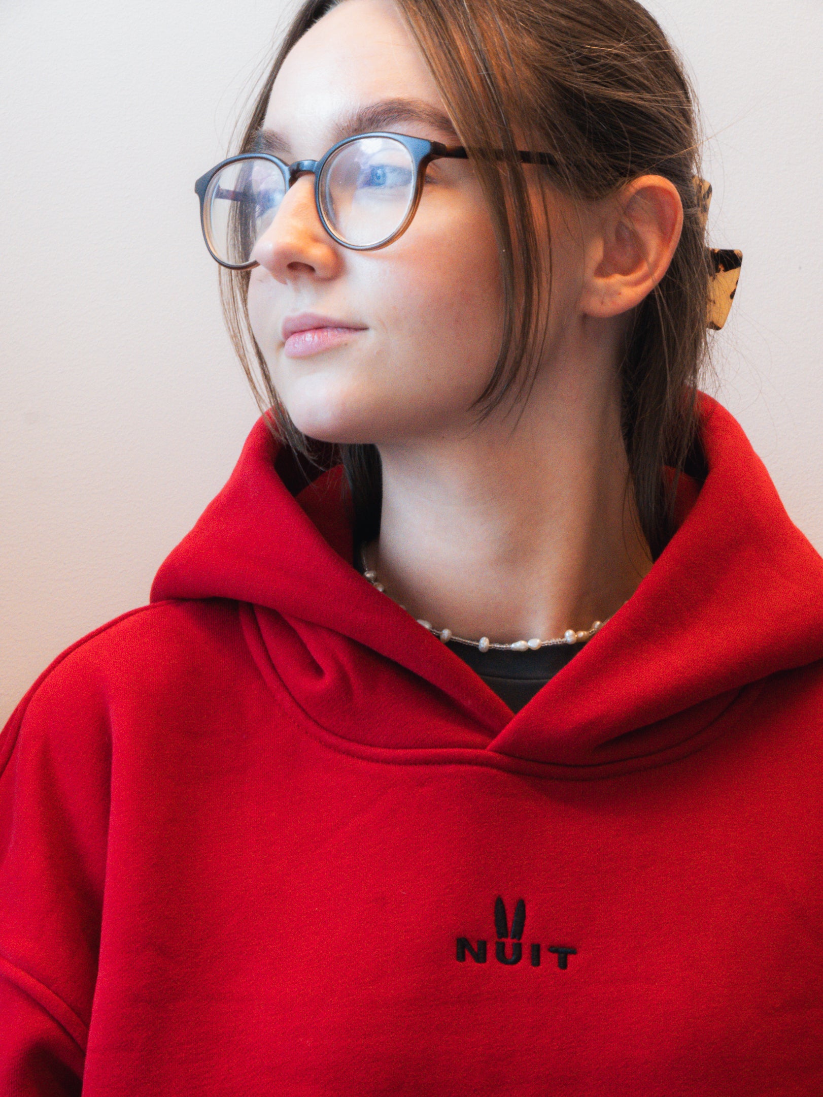 Original Thermal Hoodie - Royal Red